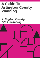 A_guide_to_Arlington_County_planning