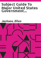 Subject_guide_to_major_United_States_Government_publications