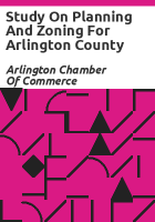 Study_on_planning_and_zoning_for_Arlington_County