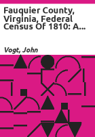 Fauquier_County__Virginia__Federal_census_of_1810