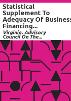 Statistical_supplement_to_Adequacy_of_business_financing_in_Virginia