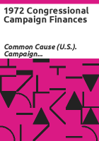 1972_congressional_campaign_finances