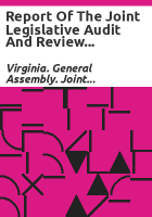 Report_of_the_Joint_Legislative_Audit_and_Review_Commission_on_highway_financing_in_Virginia_to_the_Governor_and_the_General_Assembly_of_Virginia