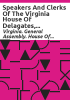 Speakers_and_clerks_of_the_Virginia_House_of_Delagates__1776-1955