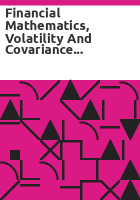 Financial_mathematics__volatility_and_covariance_modelling