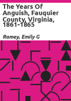 The_years_of_anguish__Fauquier_County__Virginia__1861-1865