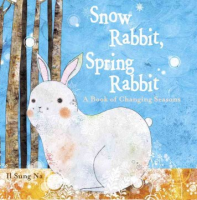 Snow rabbit, spring rabbit