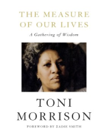 The measure of our lives by Morrison, Toni