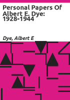 Personal_Papers_of_Albert_E__Dye
