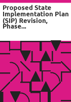 Proposed_state_implementation_plan__SIP__revision__phase_II_attainment_plan_for_the_Washington_DC-MD-VA_nonattainment_area