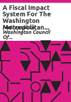 A_fiscal_impact_system_for_the_Washington_metropolitan_area
