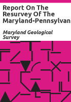 Report_on_the_resurvey_of_the_Maryland-Pennsylvania_boundary__part_of_the_Mason_and_Dixon_Line