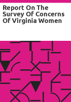 Report_on_the_survey_of_concerns_of_Virginia_women
