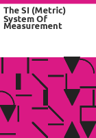 The_SI__Metric__System_of_Measurement