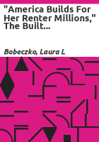 _America_builds_for_her_renter_millions___the_built_legacy_of_the_rental_housing_division_of_the_Federal_Housing_Administration__1935-1942