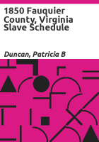 1850_Fauquier_County__Virginia_slave_schedule