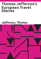 Thomas_Jefferson_s_European_travel_diaries