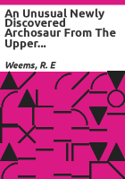 An_unusual_newly_discovered_archosaur_from_the_Upper_Triassic_of_Virginia__U_S_A