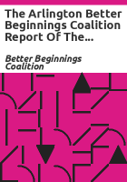 The_Arlington_Better_Beginnings_Coalition_report_of_the_teen_pregnancy_prevention_task_force