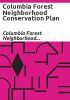 Columbia_Forest_neighborhood_conservation_plan