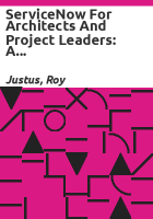 ServiceNow_for_Architects_and_Project_Leaders