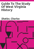 Guide_to_the_study_of_West_Virginia_history
