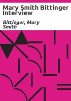Mary_Smith_Bittinger_interview