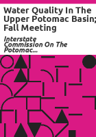 Water_quality_in_the_upper_Potomac_basin__Fall_meeting