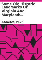 Some_old_historic_landmarks_of_Virginia_and_Maryland