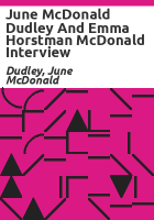 June_McDonald_Dudley_and_Emma_Horstman_McDonald_interview