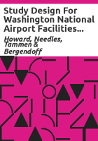 Study_design_for_Washington_National_Airport_facilities_planning_guide