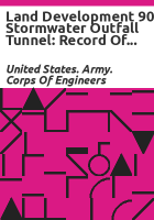 Land_development_90_stormwater_outfall_tunnel